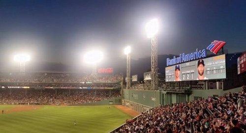 ボストンで野球観戦