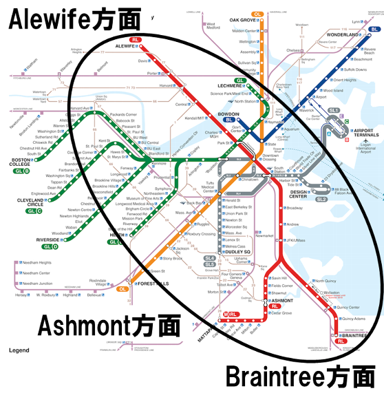 レッドライン路面図